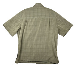 511 TACTILE Lot of 2 Shirts Mens Size L Red Green Button Snaps Lined Pockets