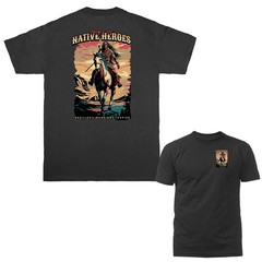 Guardian of the Land Native American Warrior T-shirt