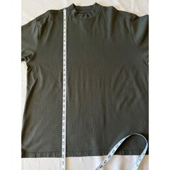 Arizona Jean Co Mens Olive Green Mock Neck 100% Cotton T-Shirt Size Large