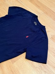 Polo Ralph Lauren Teens M (10-12) Navy Logo Crew Neck Short Sleeve T-Shirt