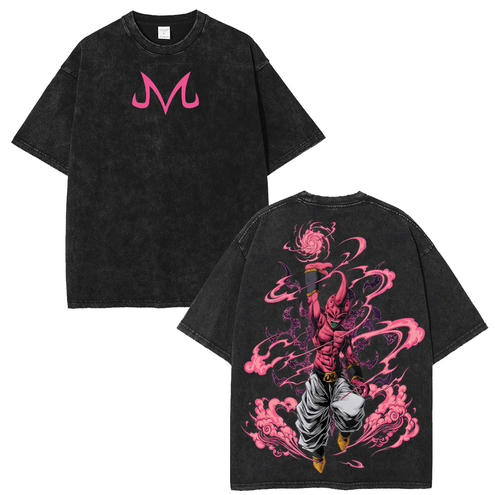 Drag0n Ball Majin Buu Fans And Lovers Streetwear Tshirt