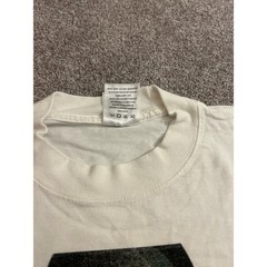 Shaka Wear Graphic T-Shirt Mens M Cream Excellent Drop Shoulder Heavyweight Tee