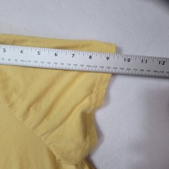 Reel Life Mens T-Shirt Yellow 2XL Short Sleeve Cotton Crew Neck Pullover Outdoor