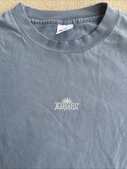 Vintage Mid 90s Tahiti Turtle Graphic T-Shirt Men’s XL Single Stitch Made In USA