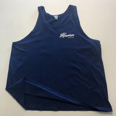 vtg 90s Huanchaco SURF Tank Top Sz Muscle Shirt Trujilla Peru Beach Sunset