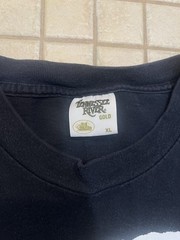 Vintage Peanuts Collection Snoopy AOP T-shirt Black Mens XL Deadstock