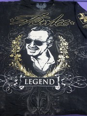 STAN LEE LEGEND T-SHIRT NEW XL SDCC 2011 EXCLUSIVE FROM GENTLE GIANT VIP
