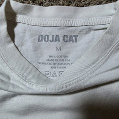 Doja Cat – “I F*cking Hate Doja Cat” Scarlet Medium White Shirt 2 Sided Graphic