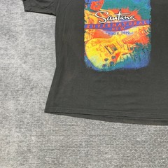 Suna Santana SuperNatural Now Tour 2019 T Shirt Mens XL Black Cotton Casual Tee