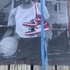 VTG Michael Jordan Vintage All Over Print Tank Top Sleveless Tshirt Size 2XL