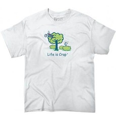 Life Is Crap Funny Motorcycle New Biker Gift Mens Casual Crewneck T Shirts Tees