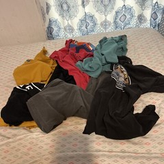 Lot Of 6 Tshirts M – xl boho hippie nature black teal gray yellow Scripture Band