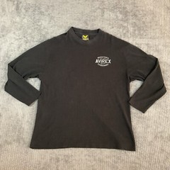 Avirex Shirt Mens Extra Large Waffle Thermal Knit Sky Kings Long Sleeve