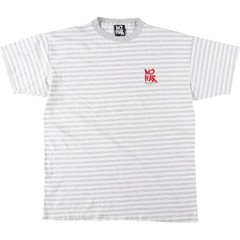Used 90’S NO FEAR striped pattern logo t-shirt made in USA men’s size XL equ…