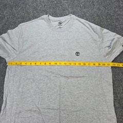 Timberland 100% Cotton Graphic T-Shirt Men’s Size L Gray Rugged and Durable NWT