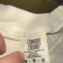 Comfort Colors Men’s White Coachella 2024 Graphic Logo Short Sleeve T-Shirt M