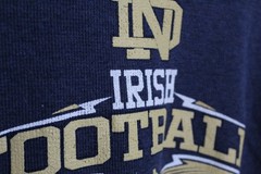 Notre Dame LS T-Shirt Size US Men Small Irish Football Waffle Long Sleeve NCAA