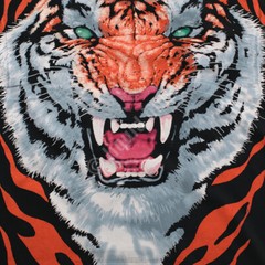 TIGER-All Over Big Print-EXOTIC WILDLIFE-2 SDD T-SHIRT S-M-L-XL-XXL Jungle