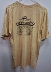 Crazy Shirts Bill’s Bait Beer Shop Graphic Tee Fishing Hawaii L