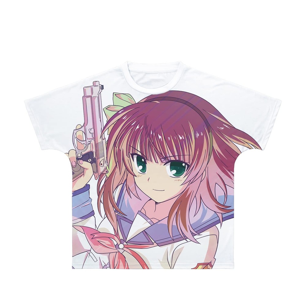 Angel Beats! Yuri Nakamura Ani Art clear label T-shirt Unisex S