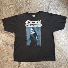 1992 Vintage Ozzy Osbourne The Last Bloody Shows Texas Dove Black T Shirt Sz XL