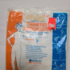 Vintage Waffle Knit Thermal Longsleeve Shirt Large Berkley Thermal Underwear