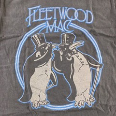 Urban Outfitters Fleetwood Mac Men’s Size Small Gray Penguin T-Shirt
