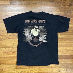 Vintage 1997 Puff Daddy & The Family No Way Out Tour Rap T Shirt Size XL Used