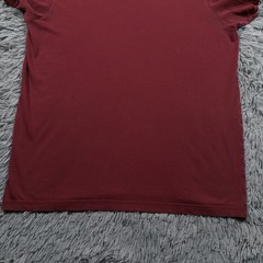 Mack Weldon Adult Shirt Large Red Daily Wear Pima Cotton Pullover Tee Mens