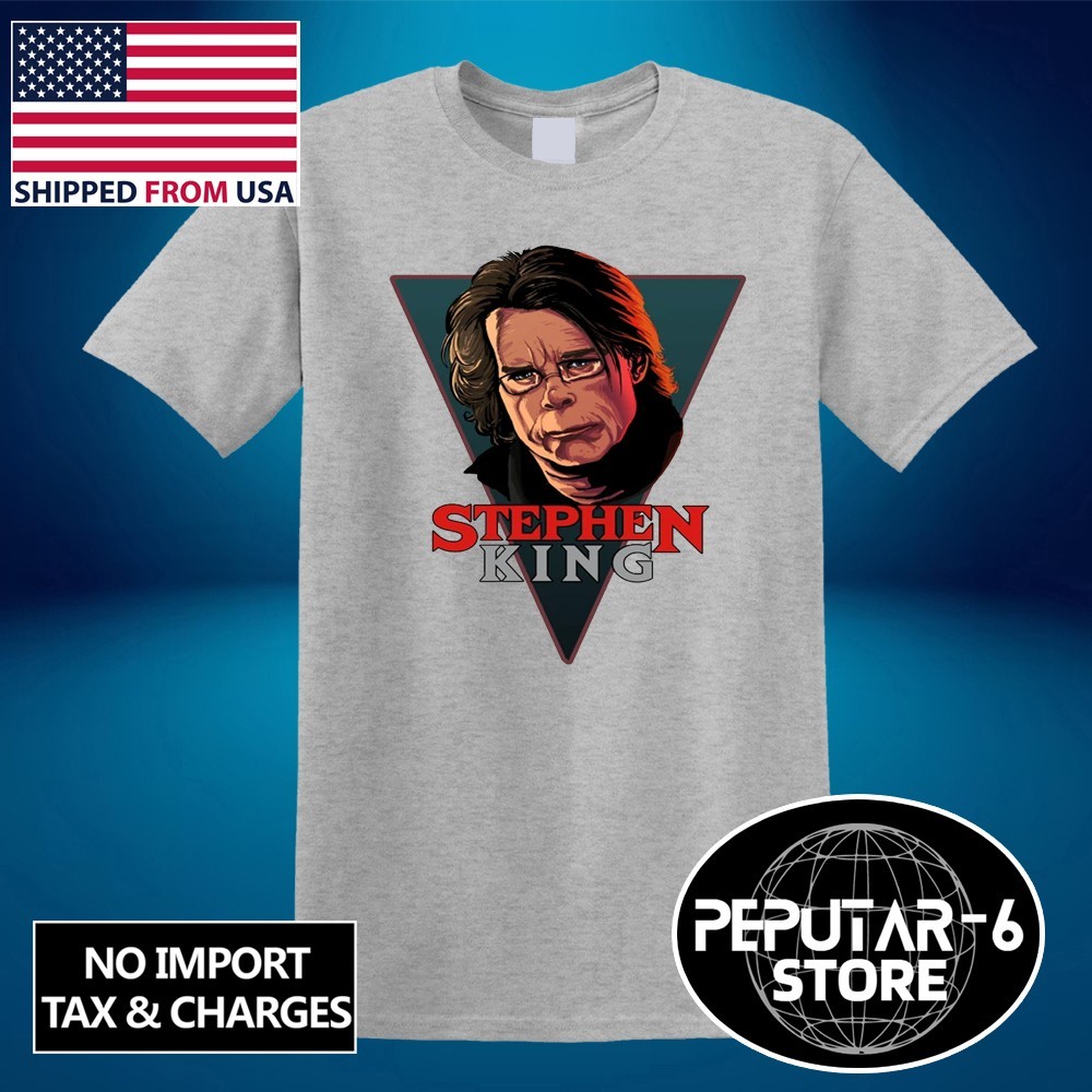 Stephen King Movie Director Men’s Grey Size S-5XL