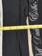 Puff Daddy & The Family No Way Out Hip Hop Black Long Sleeve T-Shirt Sz MEDIUM
