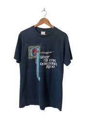 Vintage Glory To The Newborn King T Shirt Men’s Large Black Jesus God Religion