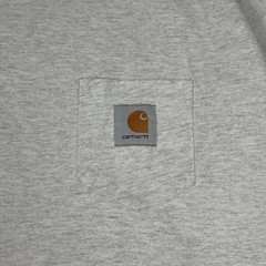 Worn grey carhartt pocket tee