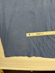 Holiday Time Yeti To Party Christmas T-Shirt Men’s XL Blue Graphic Tee