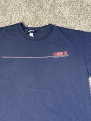 Vintage 90s Collegiate Navy Faded JanSport Howard University T-Shirt XL Boxy