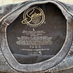 Selena Queen of Cumbia Acid Wash Graphic T-Shirt