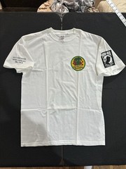 Vietnam Veteran Flashback T Shirt Mens L White POW MIA Republic Of Vietnam