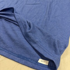 District Perfect Tri DTG Crew-Neck Adult T-Shirt Short Sleeve Blue Size XL New