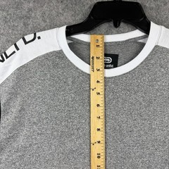 Ecko Unltd Shirt Mens XL Gray Marled Short Sleeve Logo Streetwear New With Tags