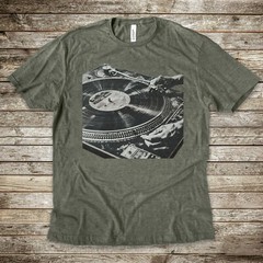 Retro Vinyl Lover Tee, Music Enthusiast Shirt, DJ Gift, Unisex Music T-Shirt