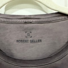 Robert Geller x Lululemon Take The Moment T Washed Lunar Rock XL Graphic Tee