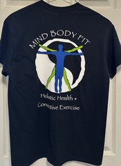 New Custom Set Mind Body Fit T Shirts 5 Size Medium Black + Vinyl Permanent