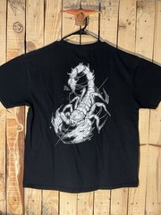 Wolfpack Totem Of Death Scorpion Collection Nero Forte Black Shirt Men’s XL