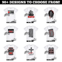 4 White Cement 2025 Summit White Fire Red Tech Grey Black Sneaker T Shirt Match
