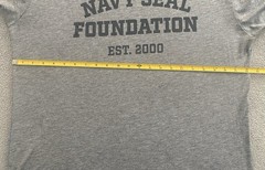 US NAVY SEAL FOUNDATION NAVAL SPECIAL WARFARE TEE XL MEN