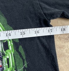 Grave Digger Monster Truck Basic Black 2 Sided Retro T-Shirt Y2K 2011 Size S