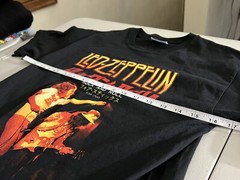 DEADSTOCK 2007 LED ZEPPELIN FOUR STICKS JAPAN 45 TributeT SHIRT ROCK TEE Small