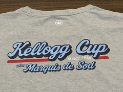 Peter Millar Kellogg Cup aka Marquis de Sod Golf Gray T-Shirt – Large