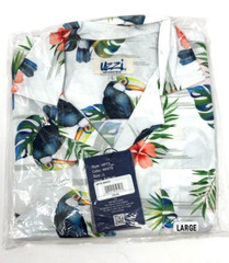 Hawaiian Shirt Men Women Button Down Short Sleeve Casual Collared Prints