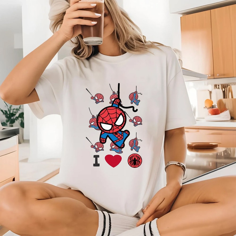 I Love Spider-Man Marvel T-Shirt